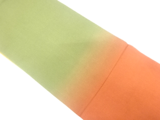 JAPANESE FUKURO OBI / CHIRIMEN / BOKASHI PATTERN